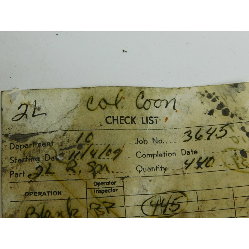 Queen NEW! COLONEL COON 2L ROCKER SPRING POCKET KNIFE REPLACEMENT