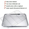 P&P CHEF 19.6 Inch Stainless Steel Baking Sheet with Rack