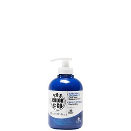 Alama Professional S.O.S Color&Go Electric Blue Colour Mask Nourishing, Invigorating, Reflective, for Natural, Dyed and Highlighted Hair
