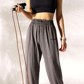 Women's Jogger Pants for Training, Yoga, and Fitness Track Pants M/Light Blue