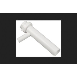 Danco 94023 1-1/2-by-8" Dishwasher Tailpiece, Direct Connect, PVC, White