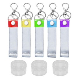 Silver Tape Holder, Silver Tape Storage, Key Holder, Storage Case, Strap, Motivation, Live Support, Available in 5 Colors, Set (Ribbon Storage Box x 3), Length: Approx. 17.7 inches (45 cm), Width