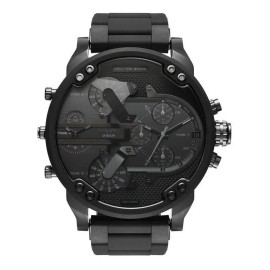 Diesel Dz7396 Reloj Pulsera Con Correa de Acero Inoxidable y Silicona Color Negro