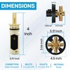 2510 Shower Valve Compatible with Moen Posi-temp Valve, Pressure Balancing