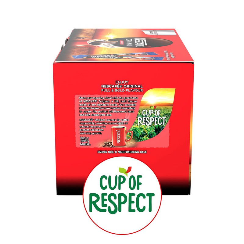 NESCAFÉ Original Instant Coffee Sachets - 200 x 1.8g Sticks