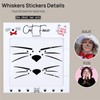 Cat Face Whiskers Stickers, Animal Face Jewels, Costume Accessories Face