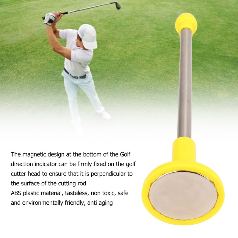 Golf Cutter Direction Indicator Training Aid Magnetic Golf Club Alignment