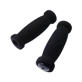 RMS Pair of Handlebar Grips Sponge Black Pair of Black Sponge Grips