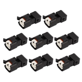 Adaptadores de Conector de Inyector de Combustible, 8 Adaptadores de Inyector 43100 08 Kit de Adaptadores de Inyector de Aptos para LS1 EV1 a EV6 LS2 LS3 LSX LT1