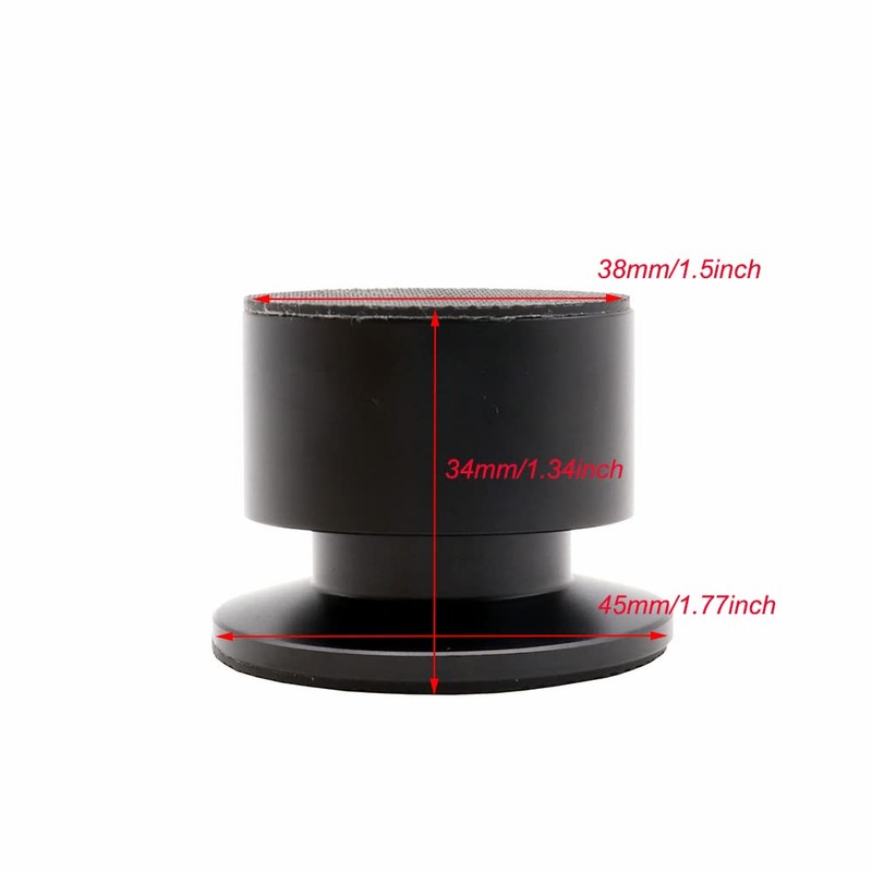 Flushbay 4pcs Insulator Spikes Alloy + Brass Speaker Spike Holder