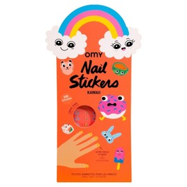 Oh My Nail Sticker Kawaii 200p NAIL02, mixed colors, 1 piece / 오마이 네일 스티커 카와이 200p NAIL02, 혼합색상, 1개