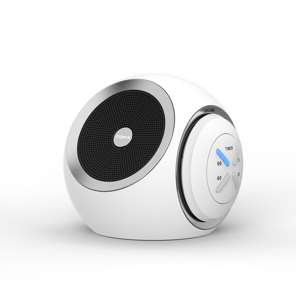 White Noise Machine, 30 Soothing Sounds Options Including Fan, Nature