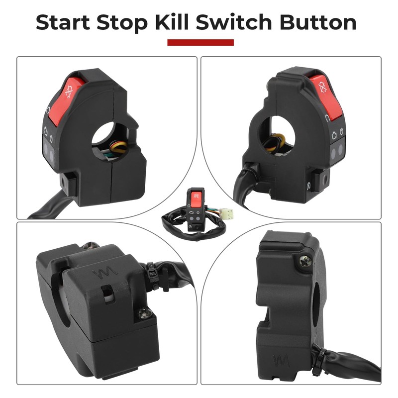 M MATI Right Side Start Stop Kill Switch Button for