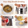 Electric Grain Mill Grinder - 2000W High-Speed 750g 304 Stainless