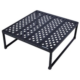 Snowline 13185 Lightweight Low Table, Cube Ground Table, For Camping, Outdoor Use, Genuine Japanese Product