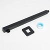 HarJue Shower Arm, Rain Shower Head Extension Extender, With Flange