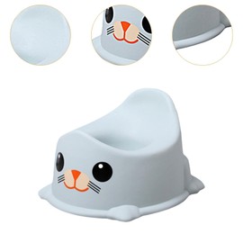 predolo Toilet Training Potty Potty Training Adorable Anti Slip Household Urinal Potty Training Baby Potty Chair for Kids Girls Boys, Blue