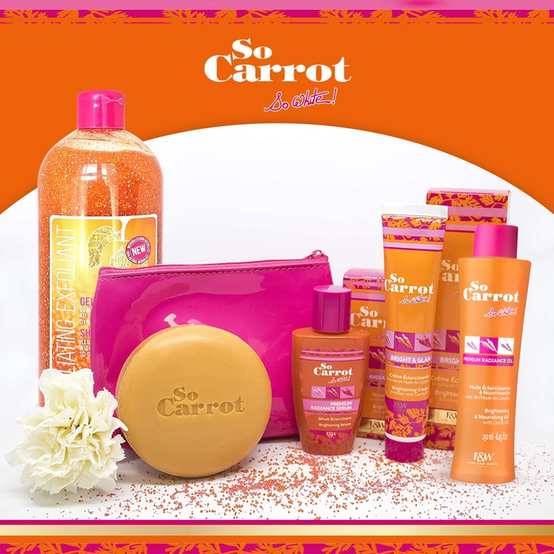 Fair and White So Carrot Body Scrub Body Wash 31.8