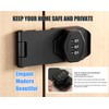 Litensh Household Cabinet Password Lock Hasp Locks Stainless Steel Combination