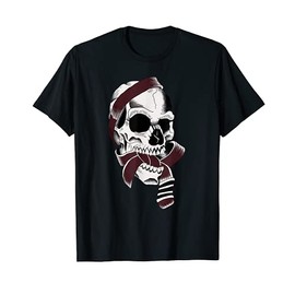 Tshirt - Brazillian Jiu-jitsu Skull with BJJ brown belt