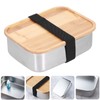 Bento Lunch Box 304 Stainless Steel Secure Bento Boxes with