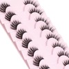Ahrikiss Half Lashes Natural Look 10 Pairs Wispy Cat Eye