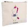 Mr. & Mrs. Panda M Make-Up Bag Unicorn Photographer, White,