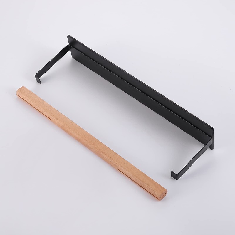 KES KPH502MA-BK Magnetic Kitchen Roll Holder for Fridge Kitchen Paper