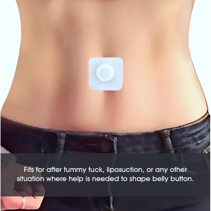 Soft Silicone Ball-Shape Belly Button Plug, Tummy Tuck for Liposuction