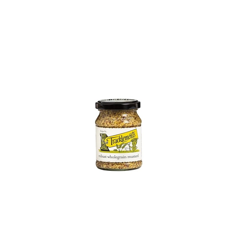 Tracklements Robust Wholegrain Mustard, The Ideal Condiment for Mash and