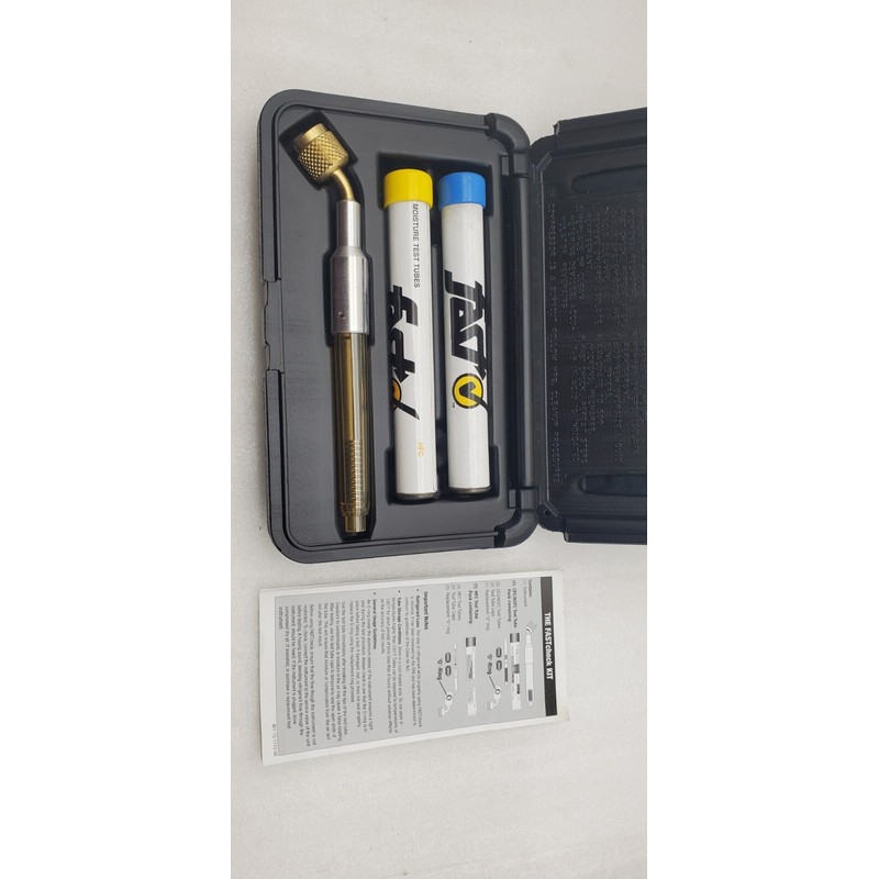 Fast check Acid/Moisture Test Kit FC1001 Tests R410a, R11,R22,R500,R