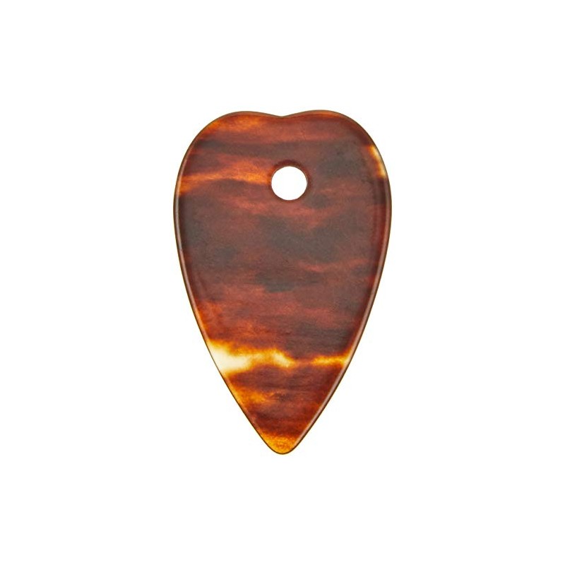 HOSCO PK-T-M10 Tortoise Shell Guitar Picks for Mandolin 0.04 inch