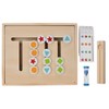 Children Educational Toy Four Color Wooden Blocks Logical Thinking Training