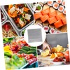 VICASKY 50pcs Aluminum Foil Insulation Bag Disposable Thermal Pouch for