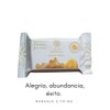 JABÓN con ACEITE ESENCIAL DE NARANJA y CUARZO| Hecho con
