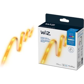 WiZ 13FT RGB Wi-Fi LED Smart Color Changing Light Strip - Connects to Your Existing 2.4Ghz Wi-Fi - Control with Wiz Connected App - Works with Google Home, Alexa and Siri Shortcuts - No Hub Required