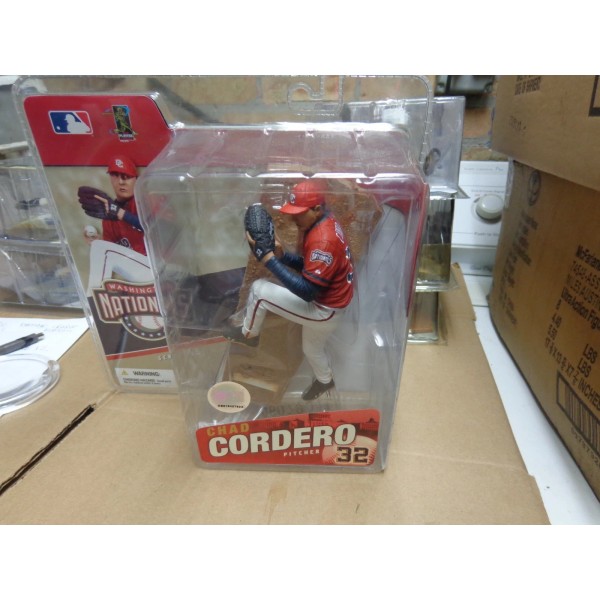 MCFARLANE CHAD CORDERO NATIONALS MLB15 NEW SPORTS PICK FIGURE