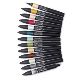 Winsor & Newton W&N PROMARKER 12+1 Manga Expansion Pack 2, Multi, one Size