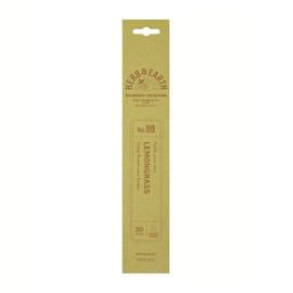 Nippon Kodo H&E Bamboo Incense 09 Lemongrass, Pack of 20