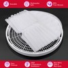 GUCUJI Round Silicone Dehydrator Sheets for NESCO FD-1010 FD-1018A FD-1040