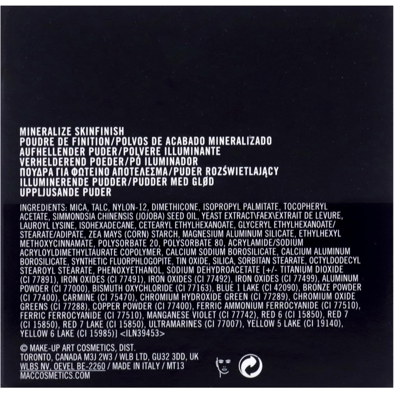 MAC Mineralize Skinfinish - Global Glow Powder Women 0.35 oz