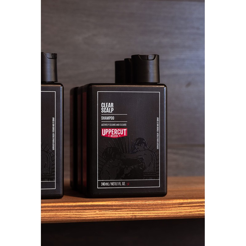 UPPERCUT DELUXE Clear Scalp Shampoo, 8.0 fl. oz.