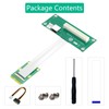Mini PCIe to PCIe 8X Extension Cable 2.5Gpbs Plug and