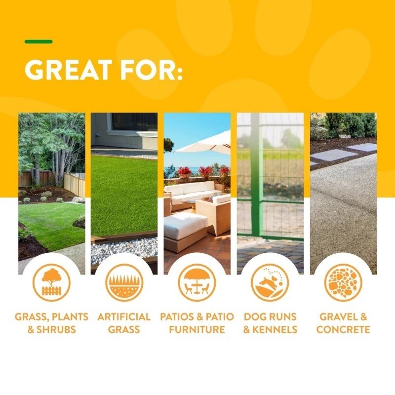 NaturVet Yard Odor Eliminator - 64oz, Grass/Patios​