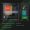 ‎SENKAUTO GAMEMAX View Mid-Tower E-ATX Gaming PC Case w/4X ARGB
