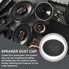 MECCANIXITY 6Pcs Speaker Dust Cap 64mm/2.5" Outer Diameter Dome Paper