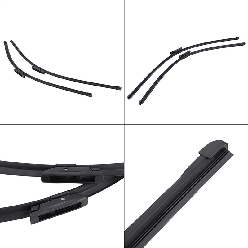 2pcs Front Windshield Wiper Blades Left & Right for Citroen