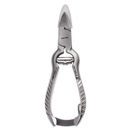 STERLING Professional Podiatric Stainless Steel Pliers with Gear and Handle Lock | Nail Pliers Podiology Instrument Side Pliers | Toenail Pliers for Ingrown Toenails | Blade Length 14 mm | ST-13243