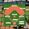 ELEGICKLIP 30 Pcs Magnetic Strips for Baseball Lineup Board Dugout