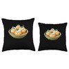 Pani Puri Retro Vintage Throw Pillow
